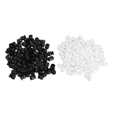 400pcs Tattoo Ink Cups Skull Shaped Stable Standing Thicken Microblading Pig HPT