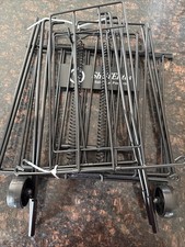 ShelfElites Ball Hopper Basket   Tennis  Pickleball Picker for Large, Black