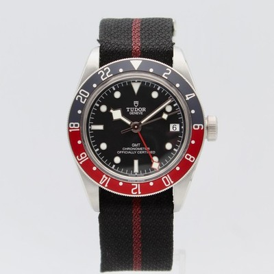 [2680] Tudor Black Bay GMT 41mm - M79830RB Box&Papiere 2018 Herrenuhr Top