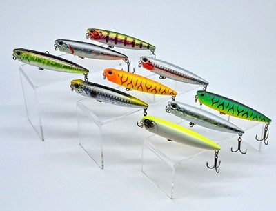 Topwater Stickbait 85 mm 10 g Kunstköder für Barsch Zander
