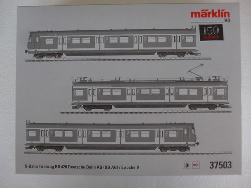 Märklin Spur H0 37503 S-Bahn Triebzug BR 420 DB AC Digital Vollsound Neuwertig | Condition: Gebraucht