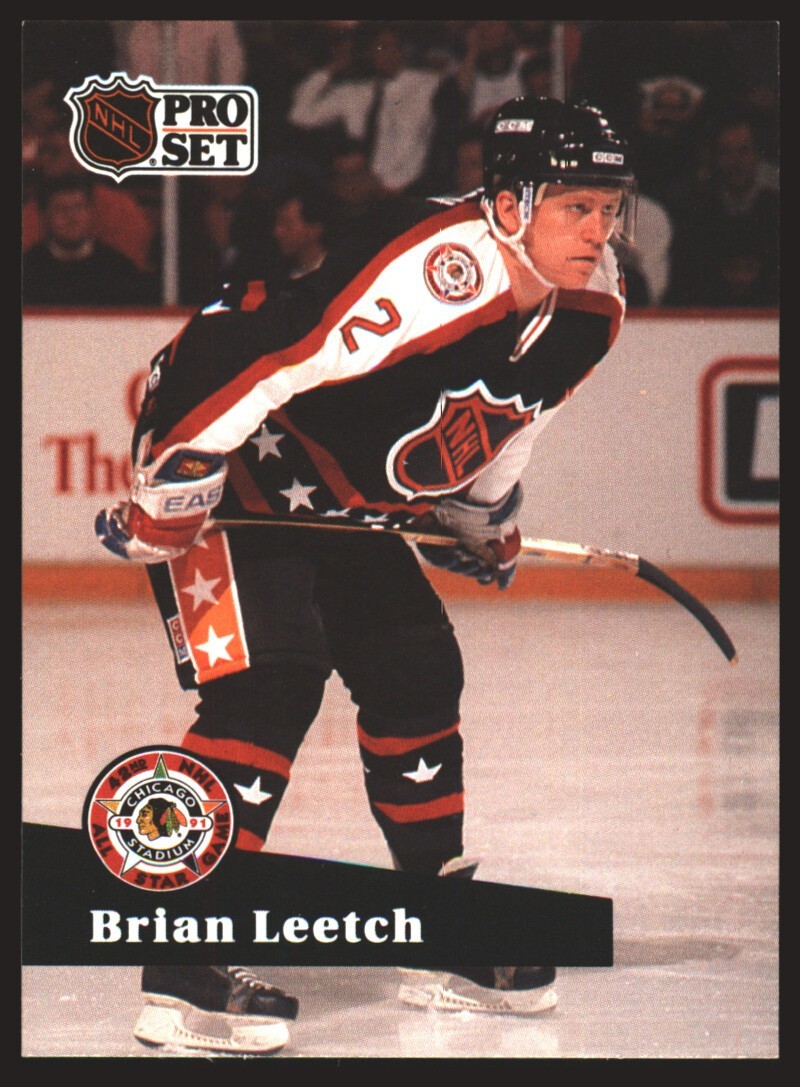 1991-92 Pro Set #309 Brian Leetch