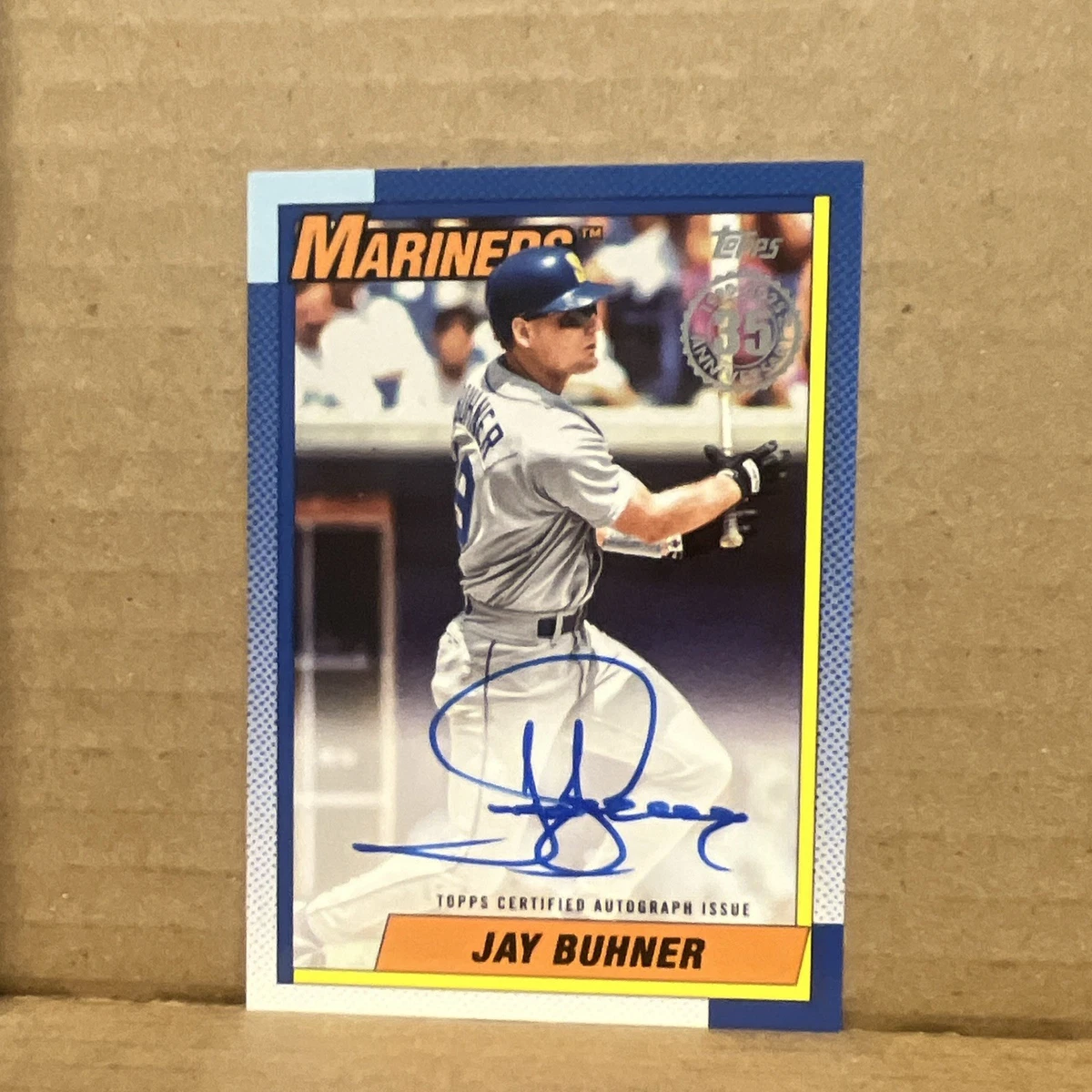 Jay Buhner Seattle Mariners Baseball Sports Trading Cards
