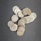New Listing40 Count of 90% Silver Quarters - 1 Roll $10.00 Face Value - Mixed Yrs & Cond