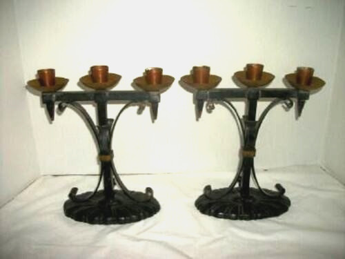 S Iron Copper Pair 1900s