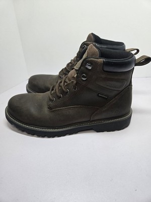 Wolverine Floorhand Waterproof Work Boot Dark Brown Men s 11.5 