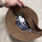 J.Crew Suede Bucket Hat Size S-M Brown NWT — photo 5