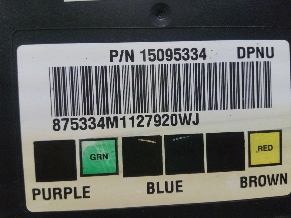 Модуль управления кузовом BCM 15095334 подходит для 02–05 CHEVROLET ASTRO VAN a27–202745 - Изображение 2 из 4