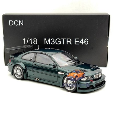 DCN 1:18  M3 GTR E46 2001 Need For Speed Metal Diecast Model Car Green