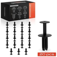 Frankberg 20X NYLON-CLIP Schwarz Passend FüR BMW 1 2 3 4 5 6 7 IX X3 X5 X6 X7 XM