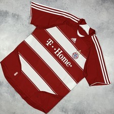 Vintage Adidas Bayern Munich Home Soccer Jersey Shirt 2007/2009 Red Size XL 00’s