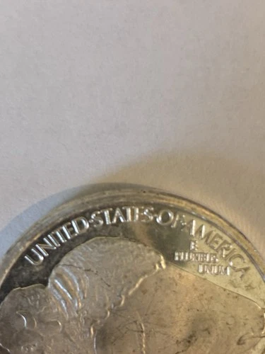 Silver Mason Mint Buffalo Round 999 1 Troy Ounce Fine