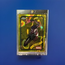 Blink 2025 Topps Chrome Marvel Blink Yellow Lava Refractor Card-#48