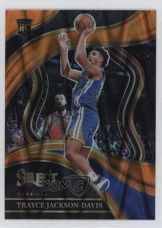 2023 Panini Select Courtside Orange Tectonic Prizm Trayce Jackson-Davis #278 r1p