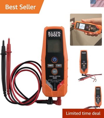 Klein ET250 Digital Multimeter - Automatic AC/DC Voltage & Continuity Tester