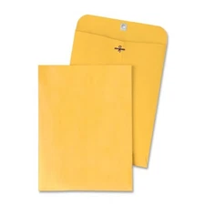 Quality Park Clasp Envelope - Clasp - #35 [5" X 7.50"] - 28 Lb - Gummed - Kraft