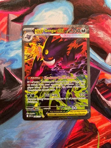 Mega Gengar EX 284/217 SIR Special Illustration Rare Ascended Heroes 🔥
