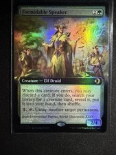 Formidable Speaker (Extended Art) Lorwyn Eclipsed Foil