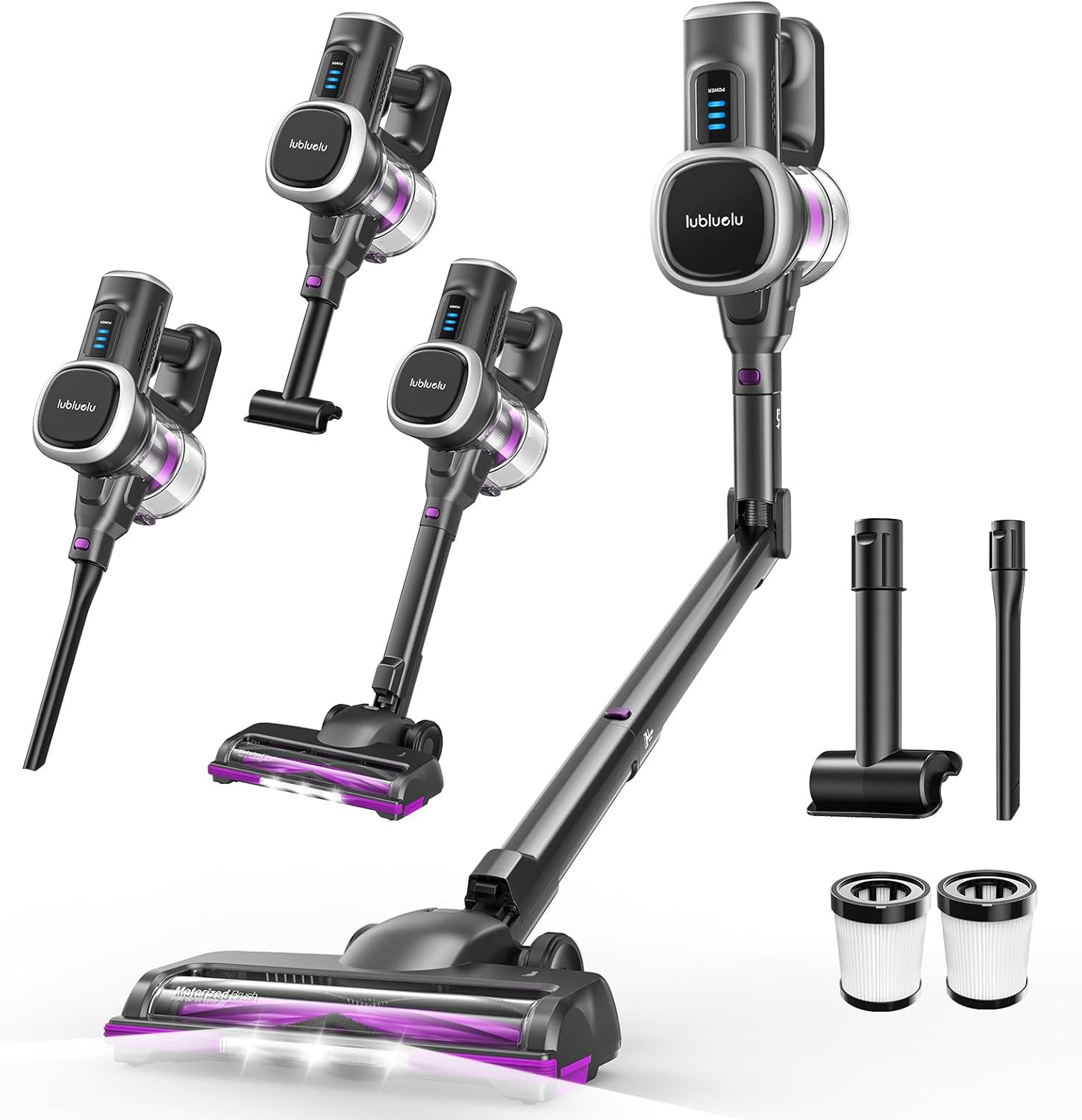Offerta Aspirapolvere Senza Fili 45Kpa: Scopa Elettrica 50 Min Potente