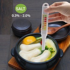 Home Kitchen Portable Food Salinometer 0.3 -2.0 Salt Analyzer Salinity Meter