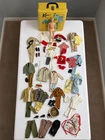 Vintage 1962 Ken Doll Yellow Case Lot 1960s Clothes Outfits Flocked Hair Mattel