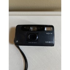 Minolta Vectis 10 APS Film Camera Black 25-50mm Zoom Point and Shoot