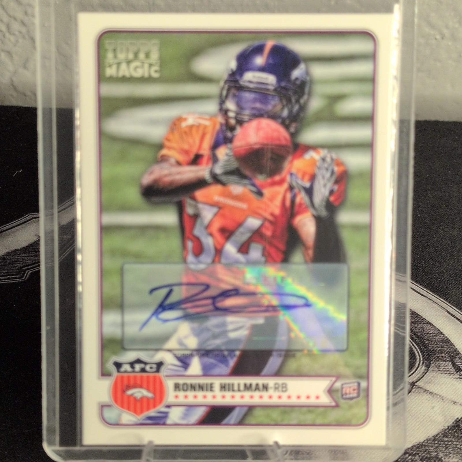 Ronnie Hillman Topps Magic #45 Autograph