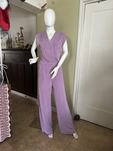 Lavender Jumpsuit Size 3 Excellent Condition New With Tags