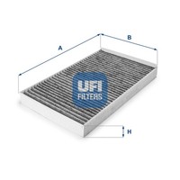Innenraumfilter UFI 54.145.00 Aktivkohlefilter FüR Mixto Vito Mercedes W639 Bus
