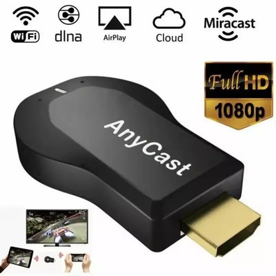 HDMI Dongle WLAN WiFi 1920P HD TV Stick Miracast AirPlay ChromeCast USB Anycast