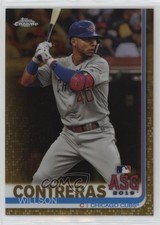 2019 Topps Chrome Update Target Gold Refractor 40/50 Willson Contreras #67 13iq