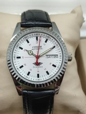 Vintage Citizen Automatic 21 Jewels Men’s Watch White Dial Day-Date