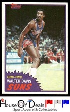 1981-82 Topps #33 Walter Davis Phoenix Suns Basketball Card