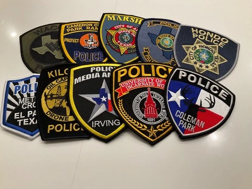 SET 10 State of Texas SWAT, Drone, Media, Univ, Park Ranger Police state TX