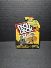 Tech Deck Michelangelo TMNT Teenage Mutant Ninja Turtles Fingerboard Skateboard
