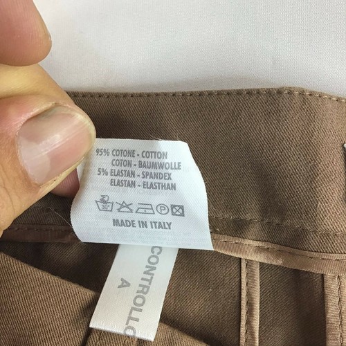 Gunex Women's Brown Trouser Pant Belt Loop Casual Size 6 - Picture 9 of 10