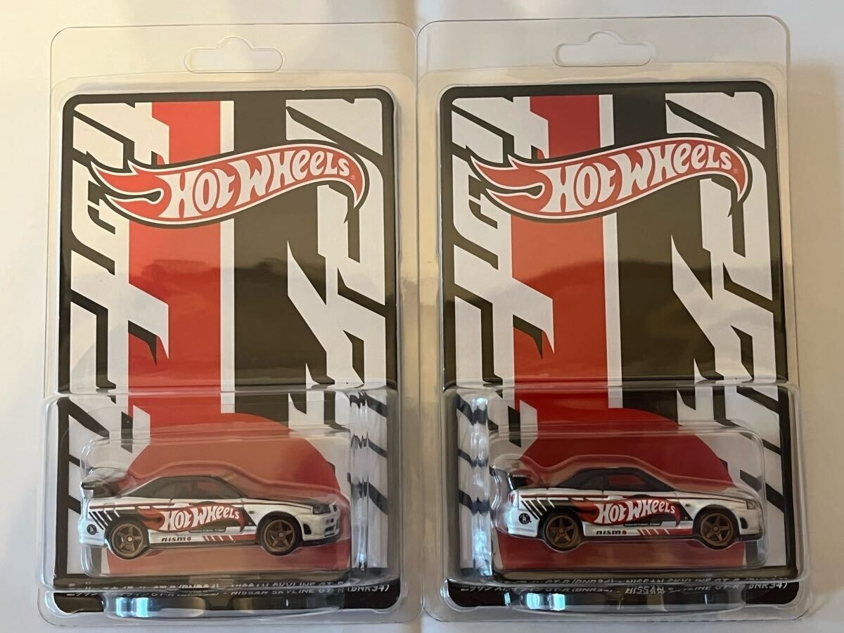 Hotwheels ジャパンコンベンション2025 GT-R BNR34 2台 Hot Wheels Japan Convention 2025 NISSAN Skyline GT-R BNR34