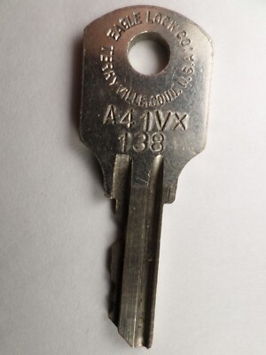 Eagle Lock Co Key No. # A41VX  138