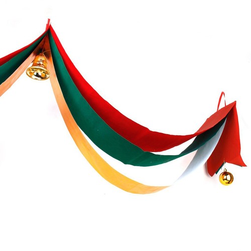 2 M Christmas Ornaments Holiday Ceiling Hanging Decoration Wave Bunting - 第 4/8 張圖片