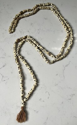 Antique Himalayan Kali Yuga Skull Prayer Mala