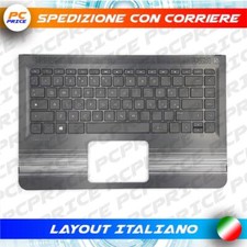 TASTIERA ORIGINALE COMPLETA DI PALMREST TOPCASE HP 13-U114NL 856037-001