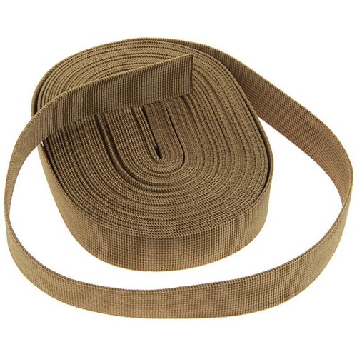 1 inch x 10 Yards Military Spec Flat Nylon Heavy Webbing Strap for Tactical - Picture 1 of 13