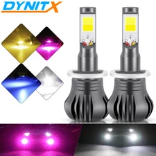 Strobe Switchback LED Fog Driving Light H1 H3 H7 H11 9005 H10 9140 9006 880 881