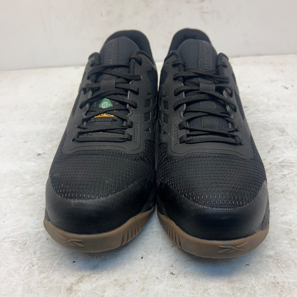 Reebok Work Men\'s Nanoflex TR SD+ Composite Toe Work Shoes Black/Gum Size 9.5W Reebok Work Mens RB3317 Nanoflex TR Work | Mercari main image 3