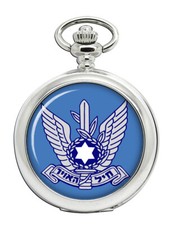Zroa HaAvir VeHahalal Israeli Air Force Pocket Watch