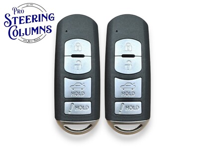 Fits 14-18 Mazda 3 Smart Key Fob New WAZSKE13D01, GJY9-67-5DY