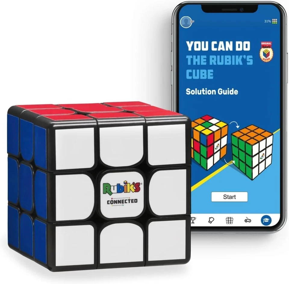 3x3 Speed Cube Rubik's Connected: Rechargeable, STEM Puzzle for Family Fun - Image 3 of 4