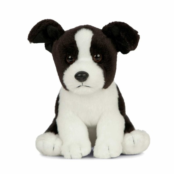 Border Collie Sitzend Hund PlüSchtier Stofftier Kuscheltier H=17Cm Living Nature-image