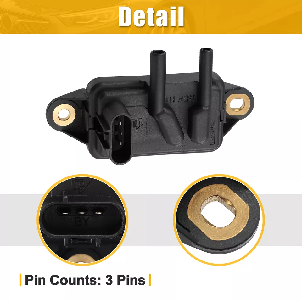 Paquete (1) Sensor de presión de recirculación de gases de escape para Ford F-350 F-550 F-450 Foto 4 de 4