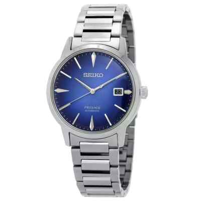 New Seiko Presage Automatic Blue Dial Men's Watch SRPJ13J1